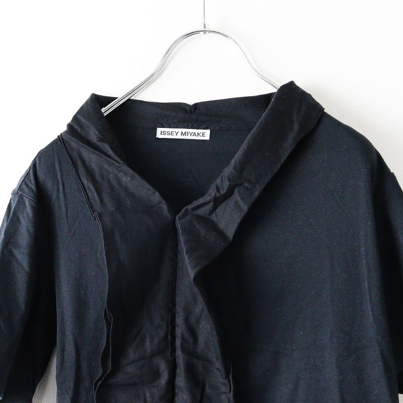 美品 イッセイミヤケ ISSEY MIYAKE ハイネック 半袖Tシャツ 2