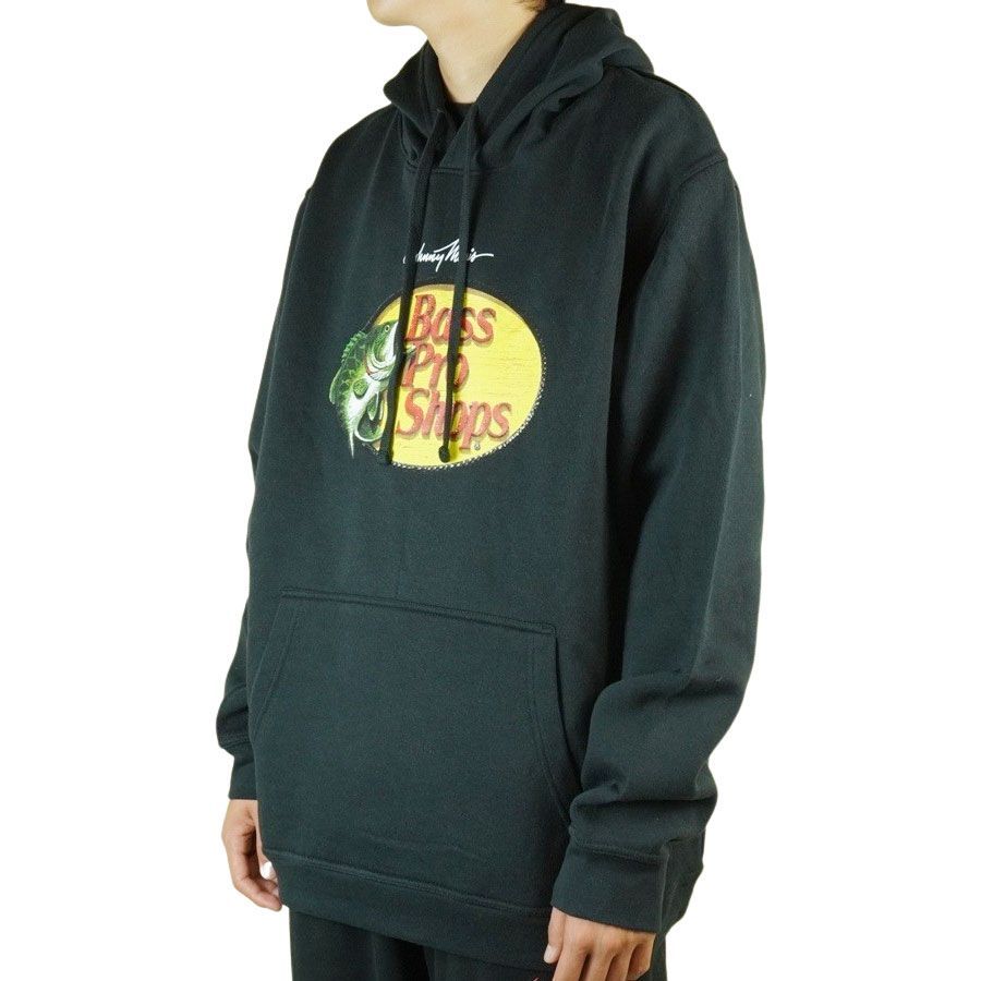 新品バスプロショップス スウェットパーカー グリーン レディース