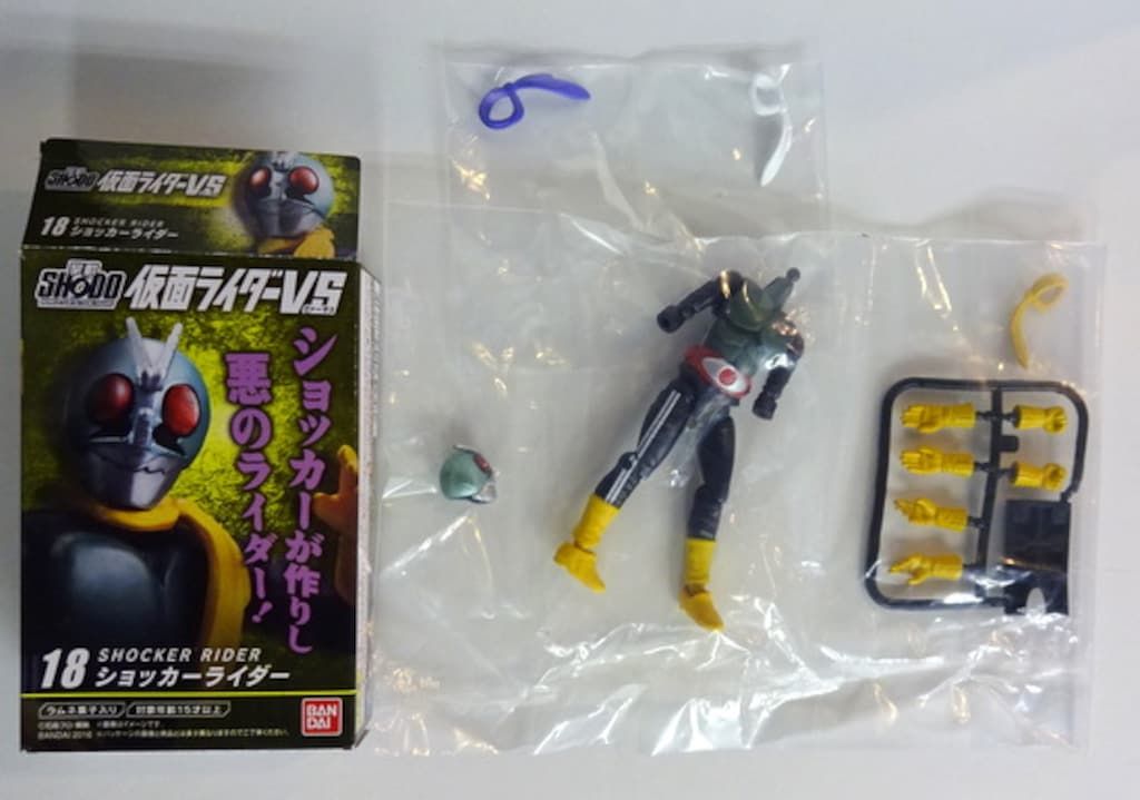 バンダイ SHODO仮面ライダーVS4 仮面ライダーシリーズ