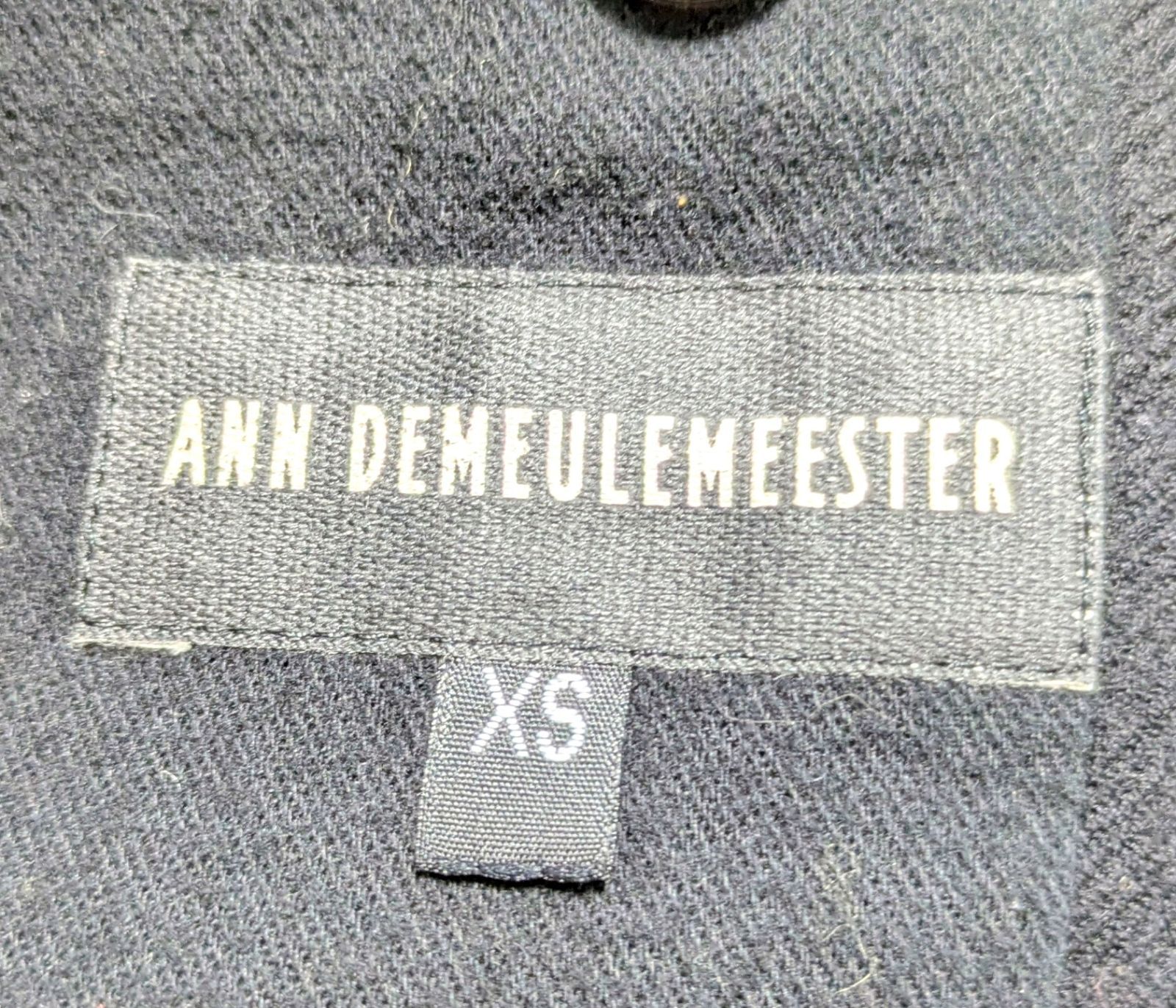 ANN DEMEULEMEESTER フード コート - メルカリ ANN DEMEULEMEESTER フード コート - メルカリ