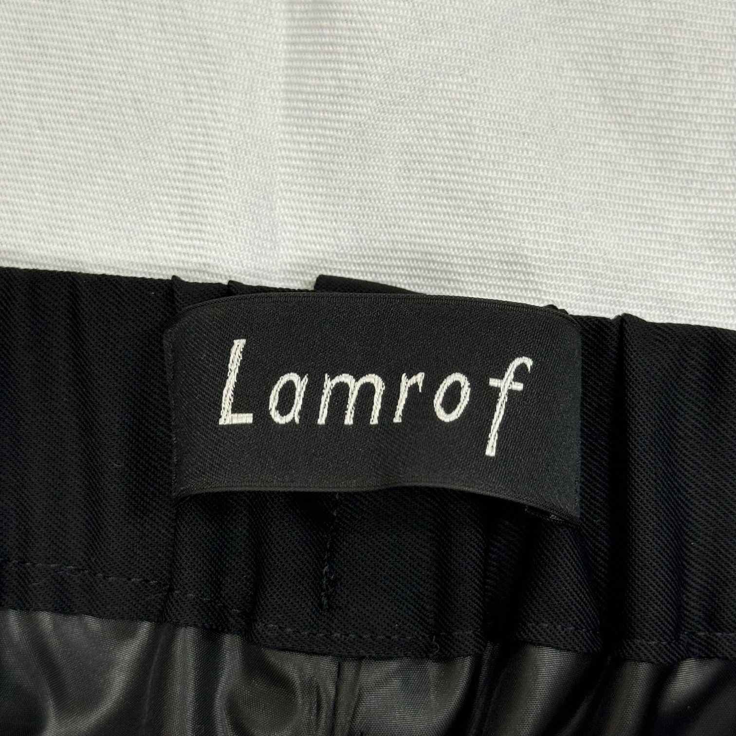 新品 Lamrof 24SS フリンジパンツ イージパンツ ラムロフ
