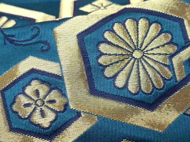 平和屋着物●男性 馬乗り袴 舞台衣装 亀甲花文 金糸 CAAX1160vf WWW_WOWDIGSITE_COM