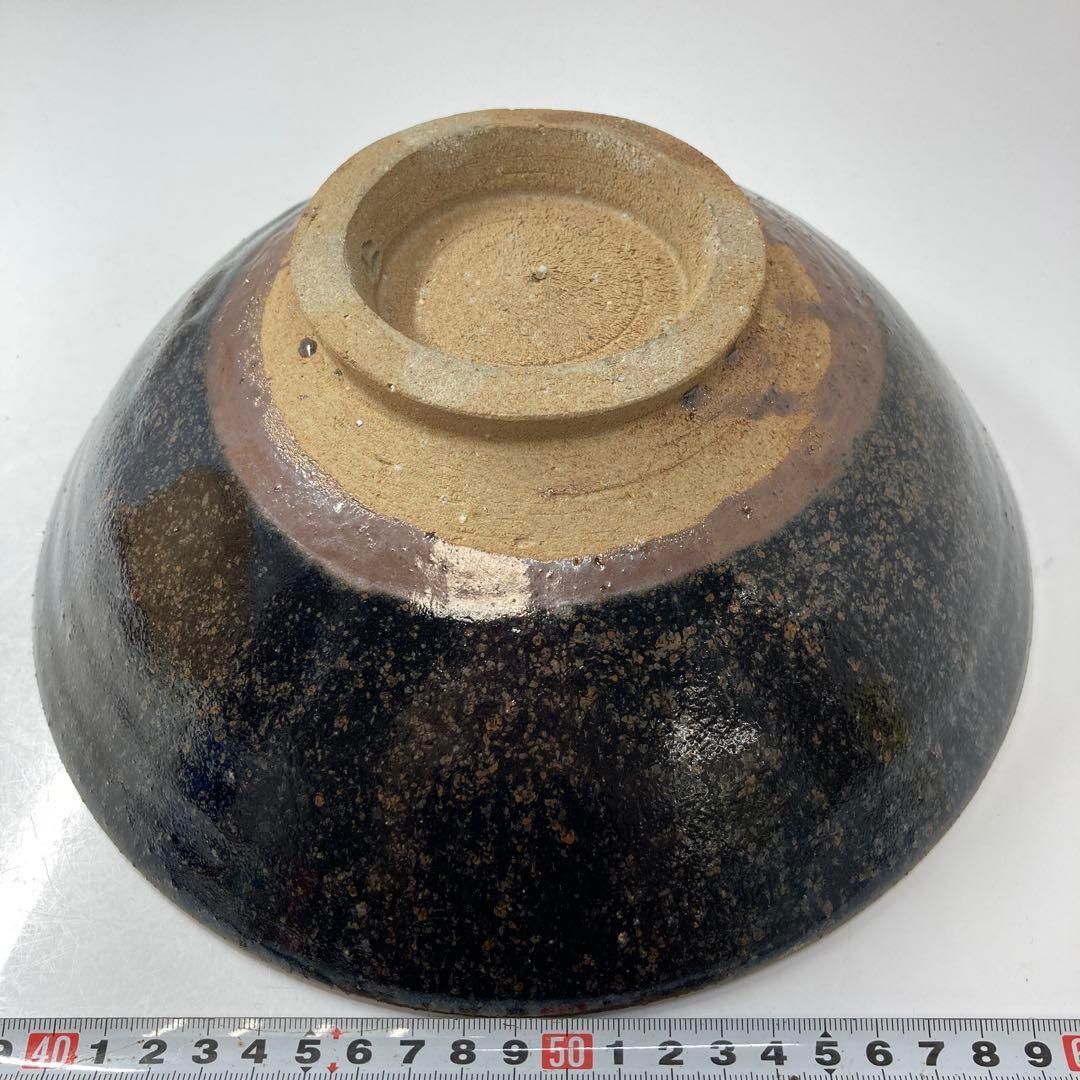 祥六作 天目釉 鉢 共箱 直径25.2cm 東H5-0724② - メルカリ