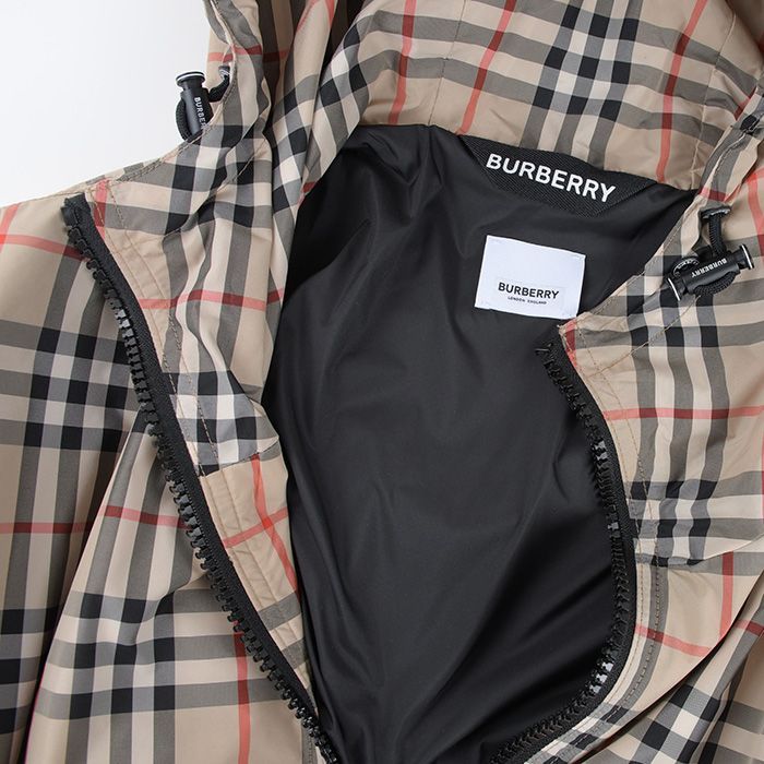 バーバリー　レディース　チェックジャケット　M Burberry バーバリー チェック テーラードジャケット