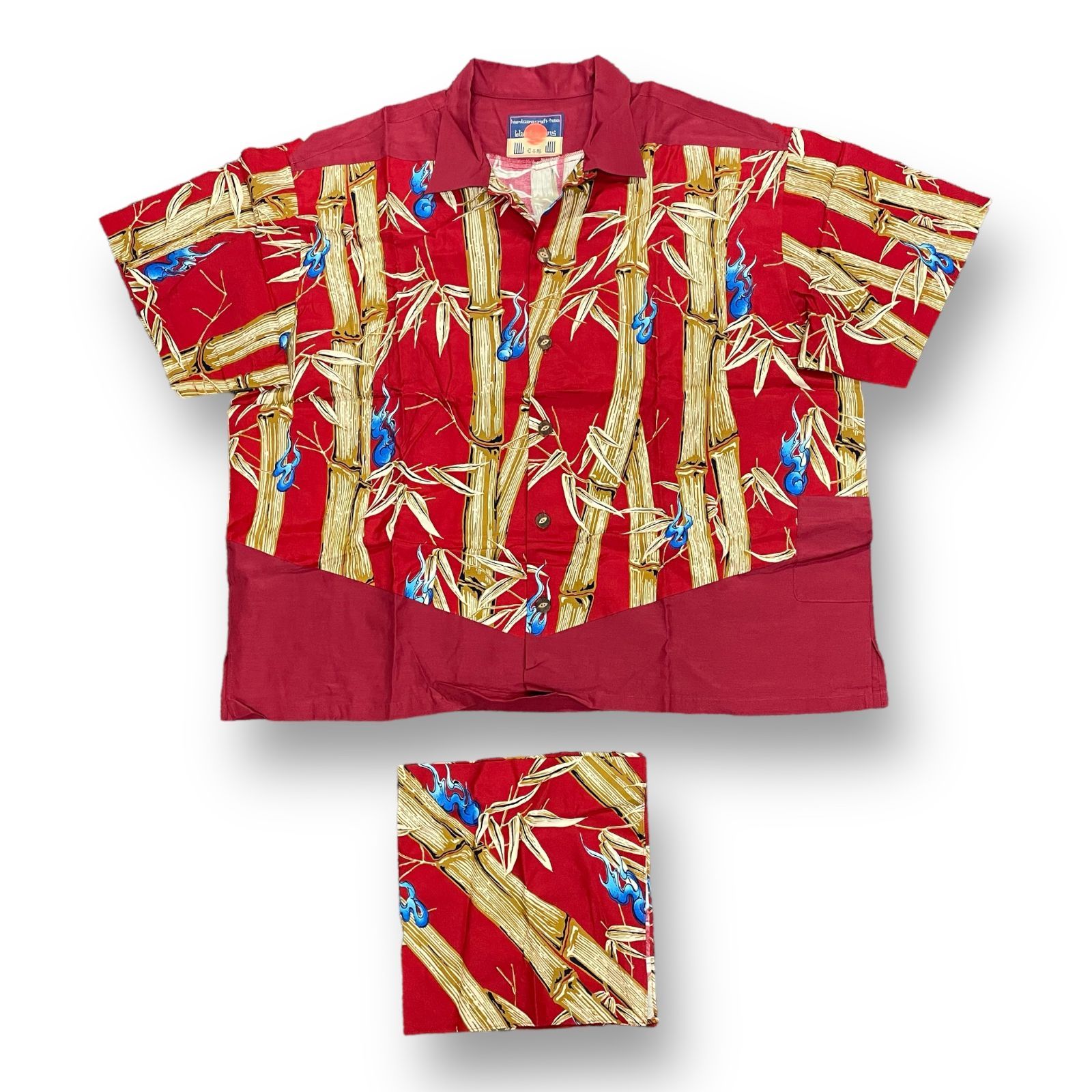 定価44000円 blackmeans × 印 FIREBALL ALOHA SH RED ファイアボール 