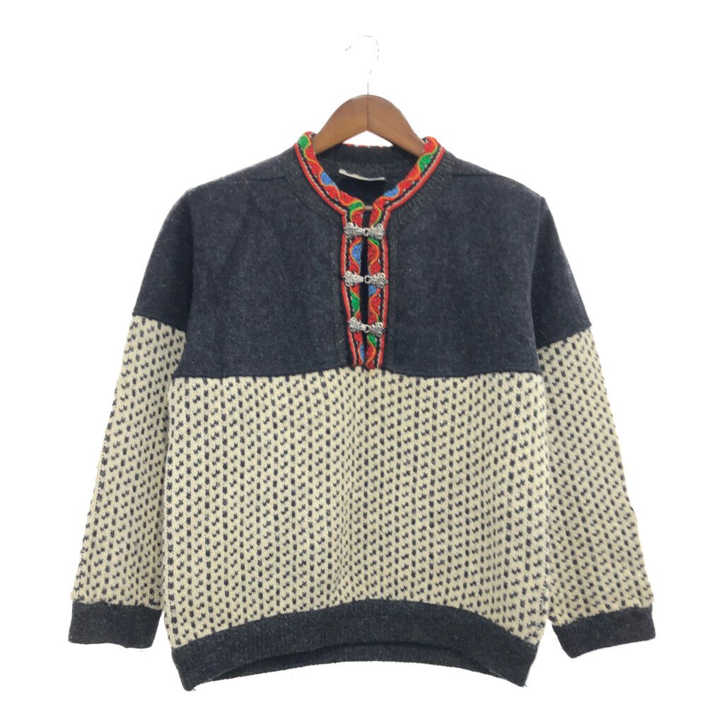 ノルウェー製 SCANDINAVIAN SCORE チロリアンニット セーター