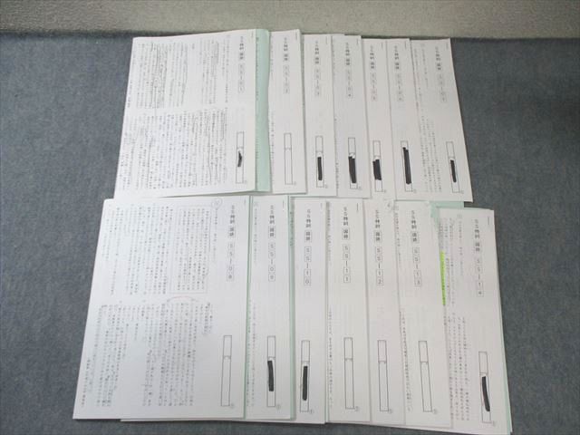 SAPIX サピックス SS特訓 国語 通年セット 【全14回分フルセット】 2019 040S2D SAPIX サピックス SS特訓 国語 通年セット 【全14回分フルセット