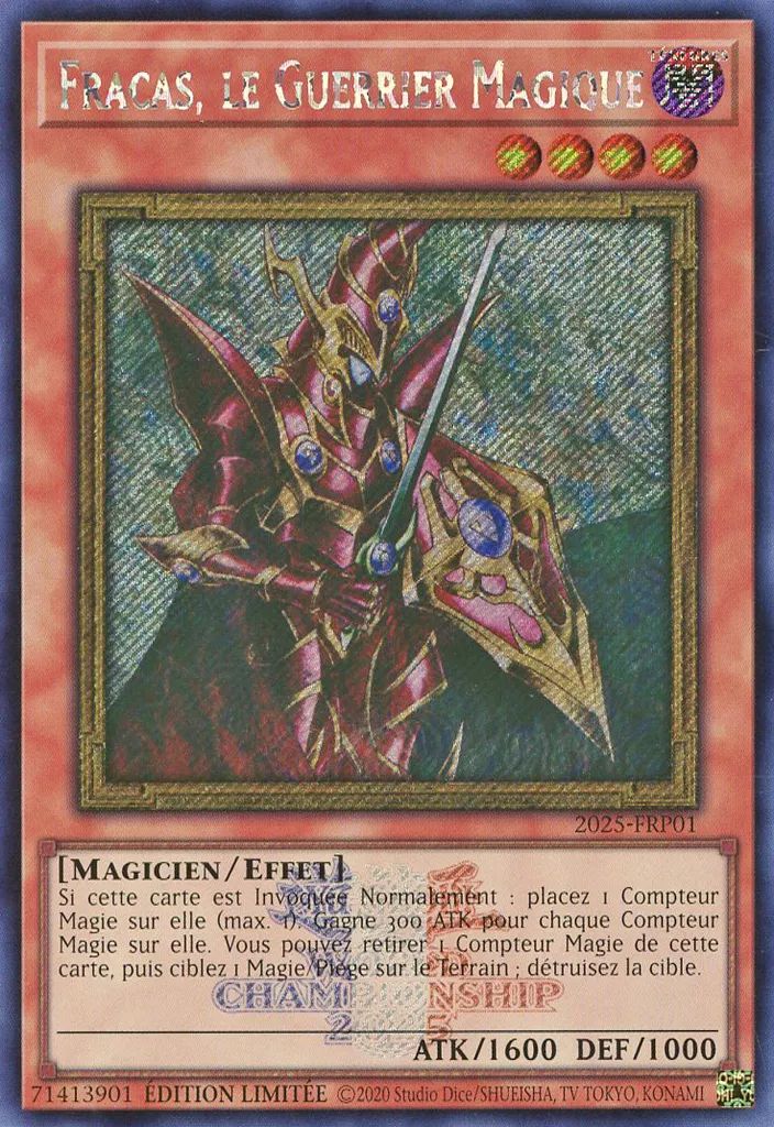 魔導戦士ブレイカー wcs 2025 フランス シークレット 遊戯王 ars10