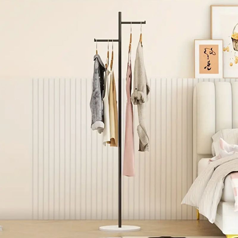 1835値下げハンガーラック トリプル＋棚付き 突っ張り伸縮 耐荷重240kg