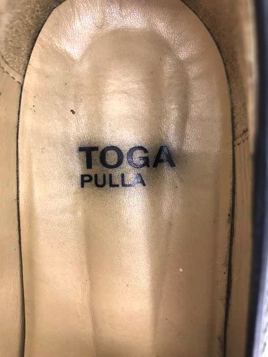 トーガプルラ TOGA PULLA ウッドソールローファー レディース 表記無