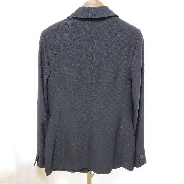 GIORGIO ARMANI　シルクジャケット アプトンライン シングルブレストジャケット シルク混紡ツイル