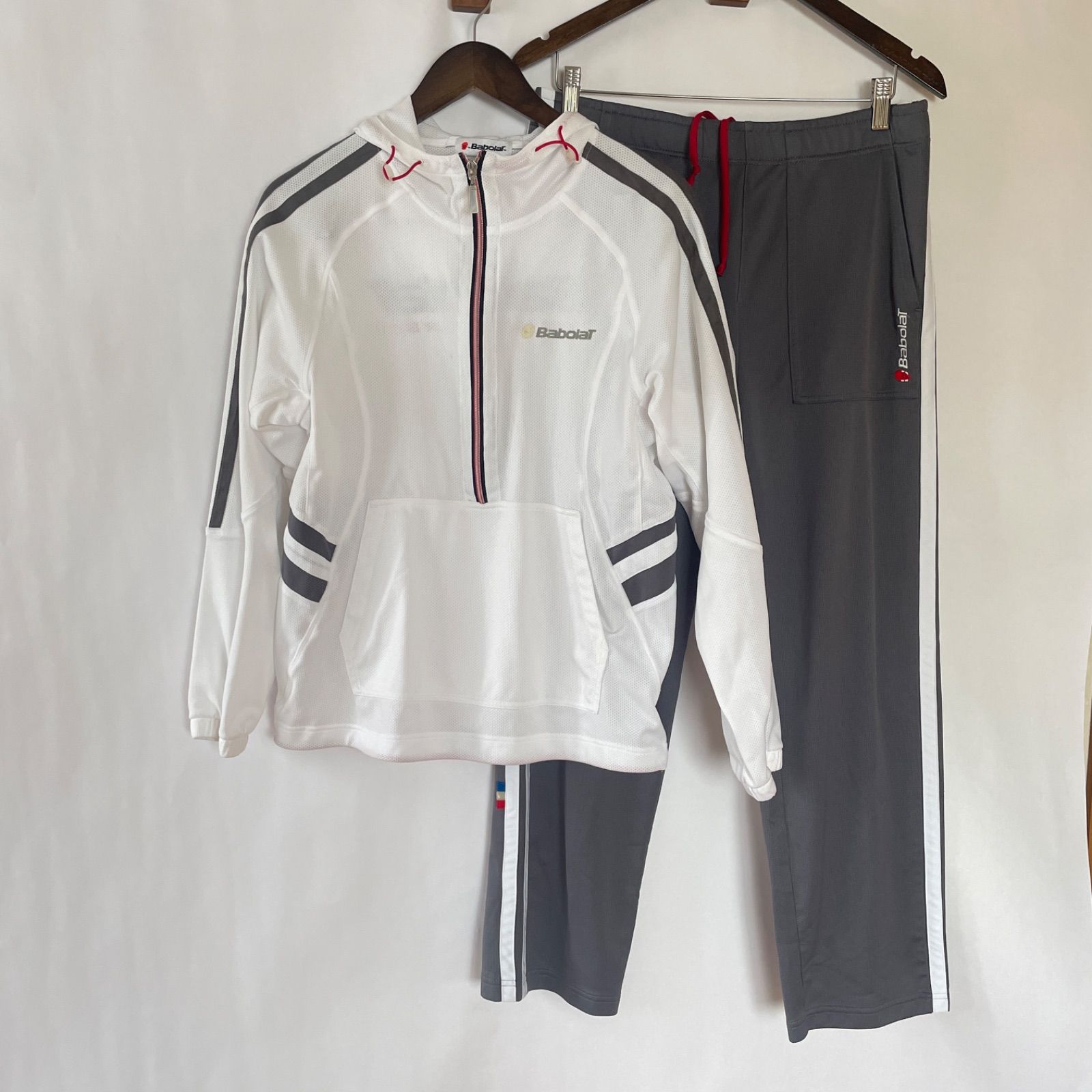 バボラ　テニスウェア　上下セット　L BabolaT テニスウェア 上下セット メンズL バボラ テニスウェア 上下