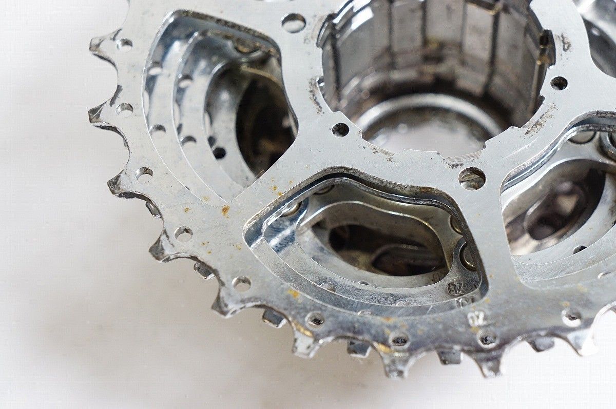 【送料無料】シマノ アルテグラ スプロケット CS-6500 14-25T 9速 中古 shimano cs-6500（ブランドシマノ）の通販