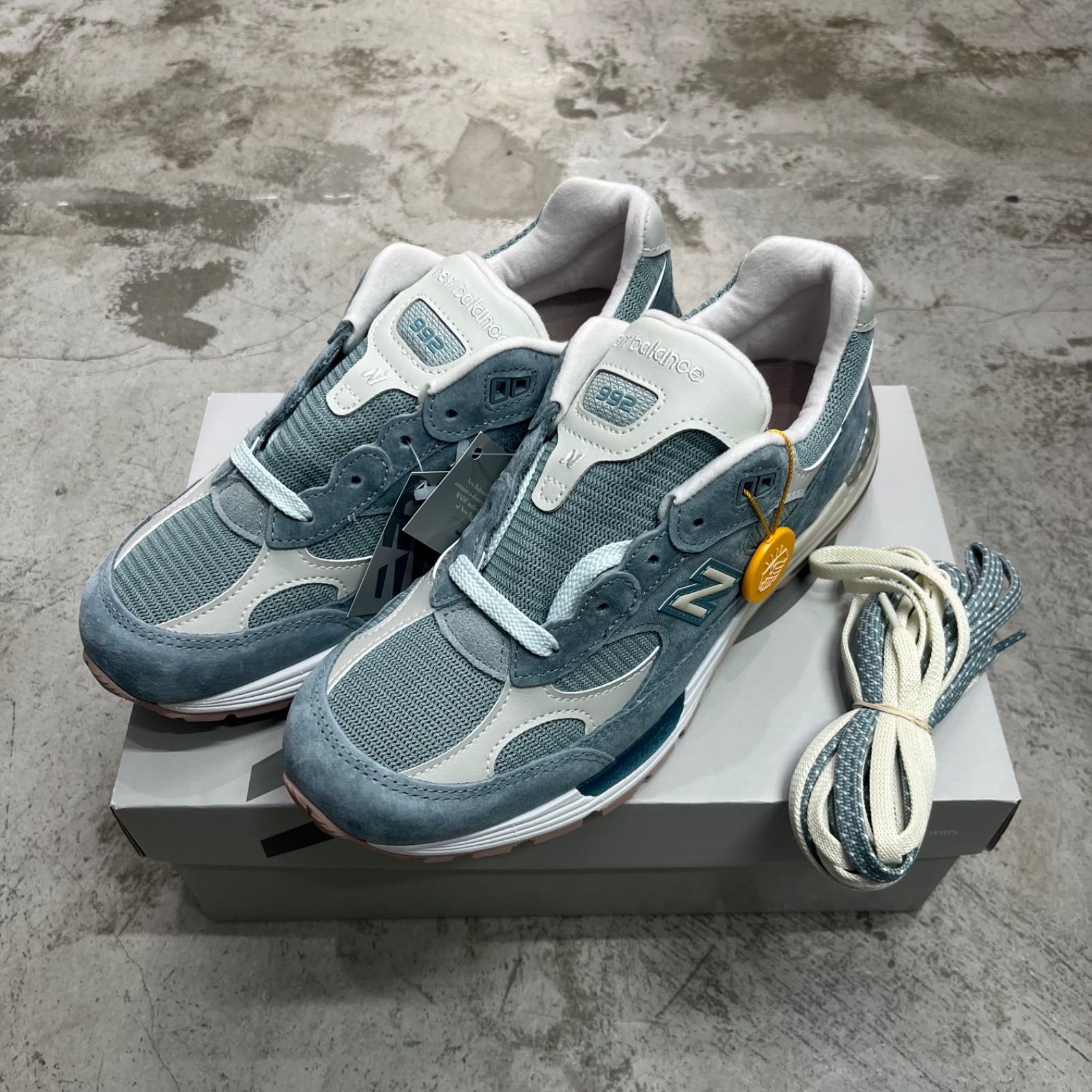 Aegean Blue Kith For New Balance 992 Balance 992 New Balance Kith