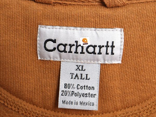 【お得なクーポン配布中!】 US企画 カーハート ヘビーウェイト スウェット メンズ XL / 古着 CARHARTT ワーク トレーナー スエット 裏起毛 ワンポイント 大きいサイズ