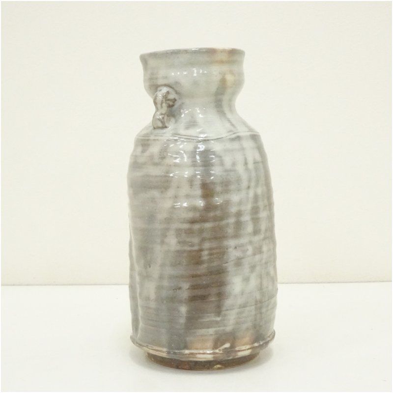 萩焼 一立窯 浦裕作花瓶 花入れ 花器 壺 華道 生け花 投げ入れ 茶道具