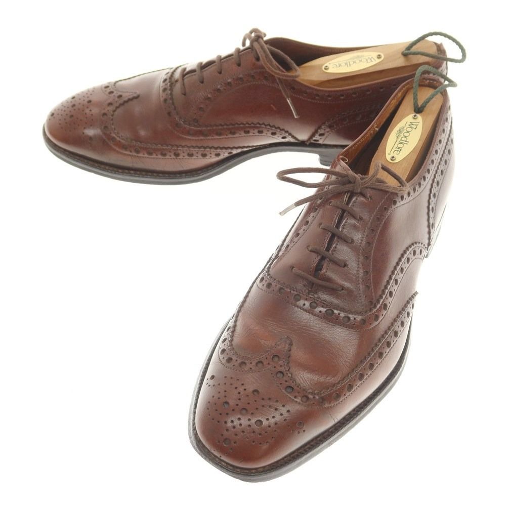 【中古】チャーチ CHURCH'S 旧チャーチ 3都市 ウイングチップ ドレスシューズ ブラウン【サイズ70】【メンズ】