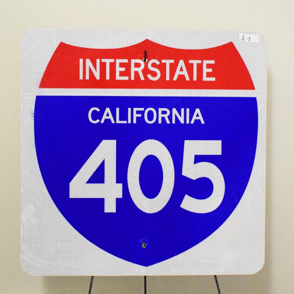 カリフォルニア州405号線インターステート標識 カリフォルニア州405号線インターステート標識