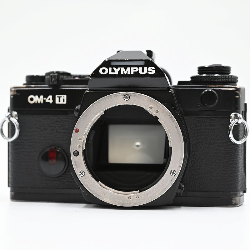 【美品・動作〇】Olympus フィルム一眼 OM-4 Ti ブラックボディ OM-4Ti：OMシリーズ：カメラ製品：オリンパス