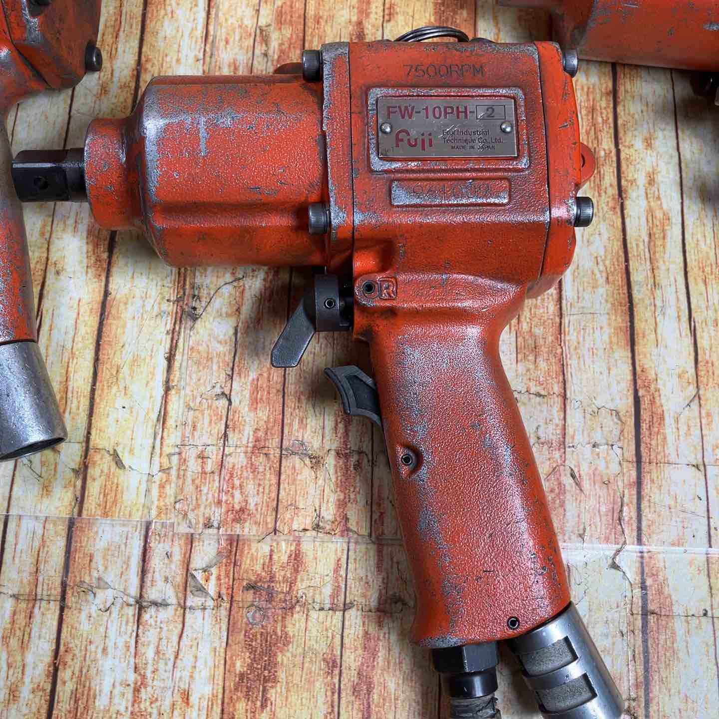  Fuji 常圧エアインパクトレンチ 3台セット その他 エアーツール
