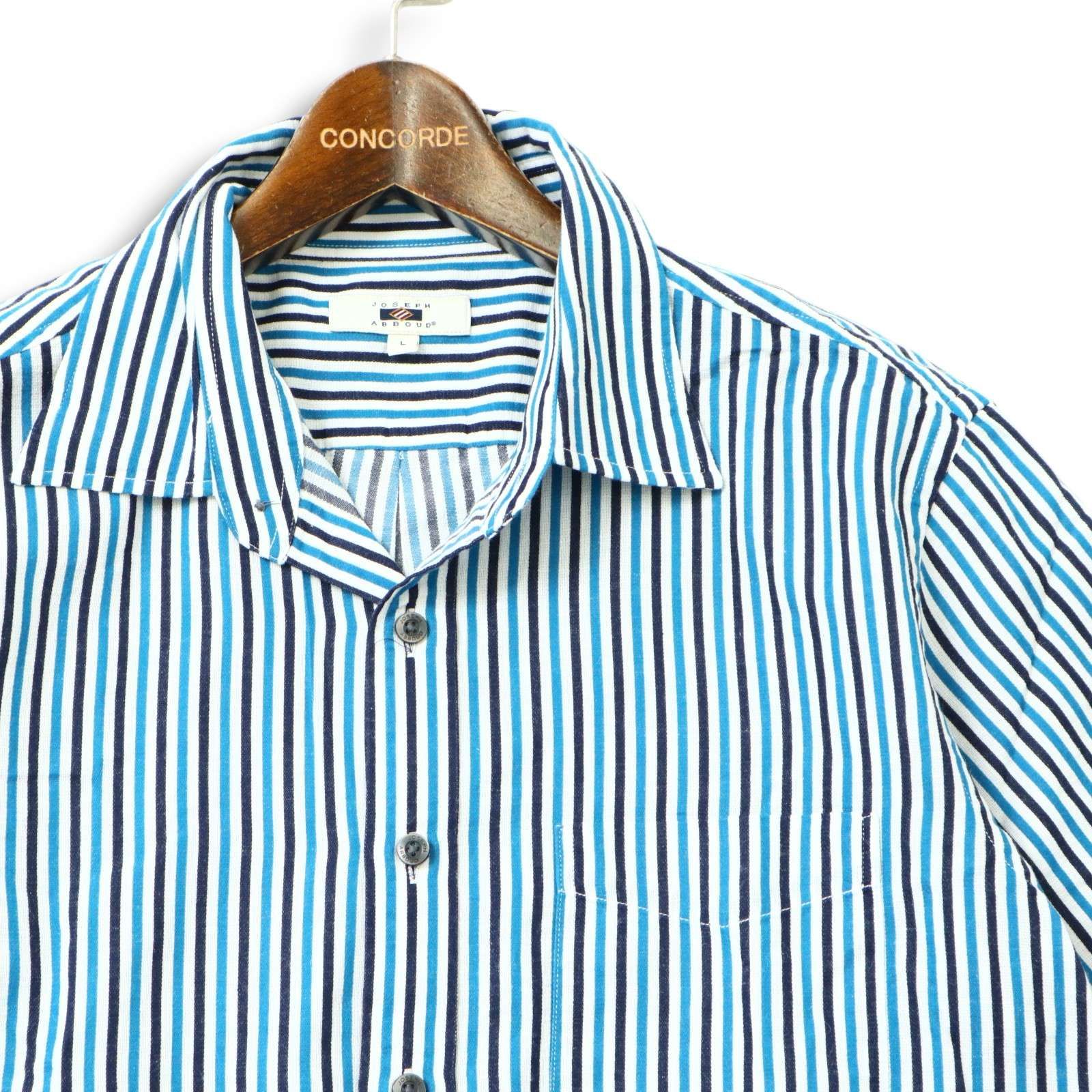 JOSEPH ABBOUD ジョセフ アブード 定価3.1万 リネンブレンド 新品 マイクロチェック シャツ ジャケット ブルゾン LL 灰白▲035▼0820_102 □定価3.1万 秋冬定番ブークレ生地 新品 JOSEPH ABBOUD ジョセフ