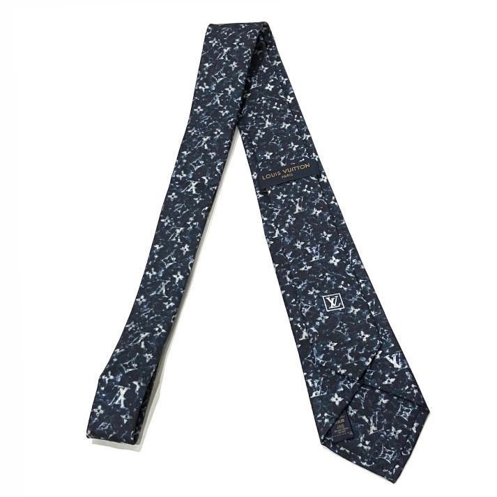 Louis Vuitton ルイヴィトン ネクタイ ポインティリズム 7CM