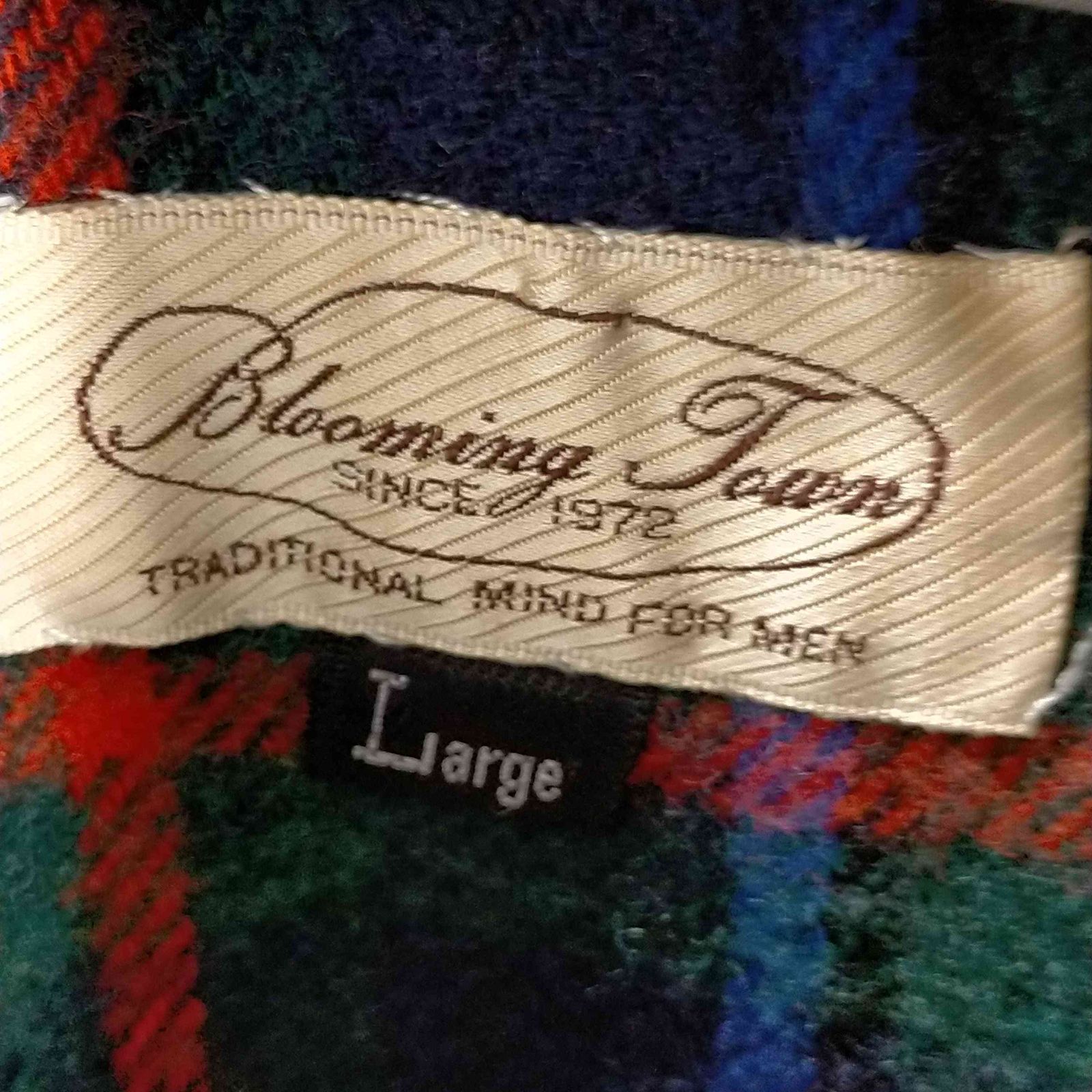 ブルーミングタウン Blooming town ロング ダッフルコート L