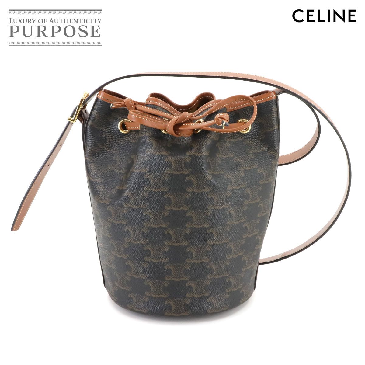 新品同様 セリーヌ CELINE トリオンフ スモール ドロー