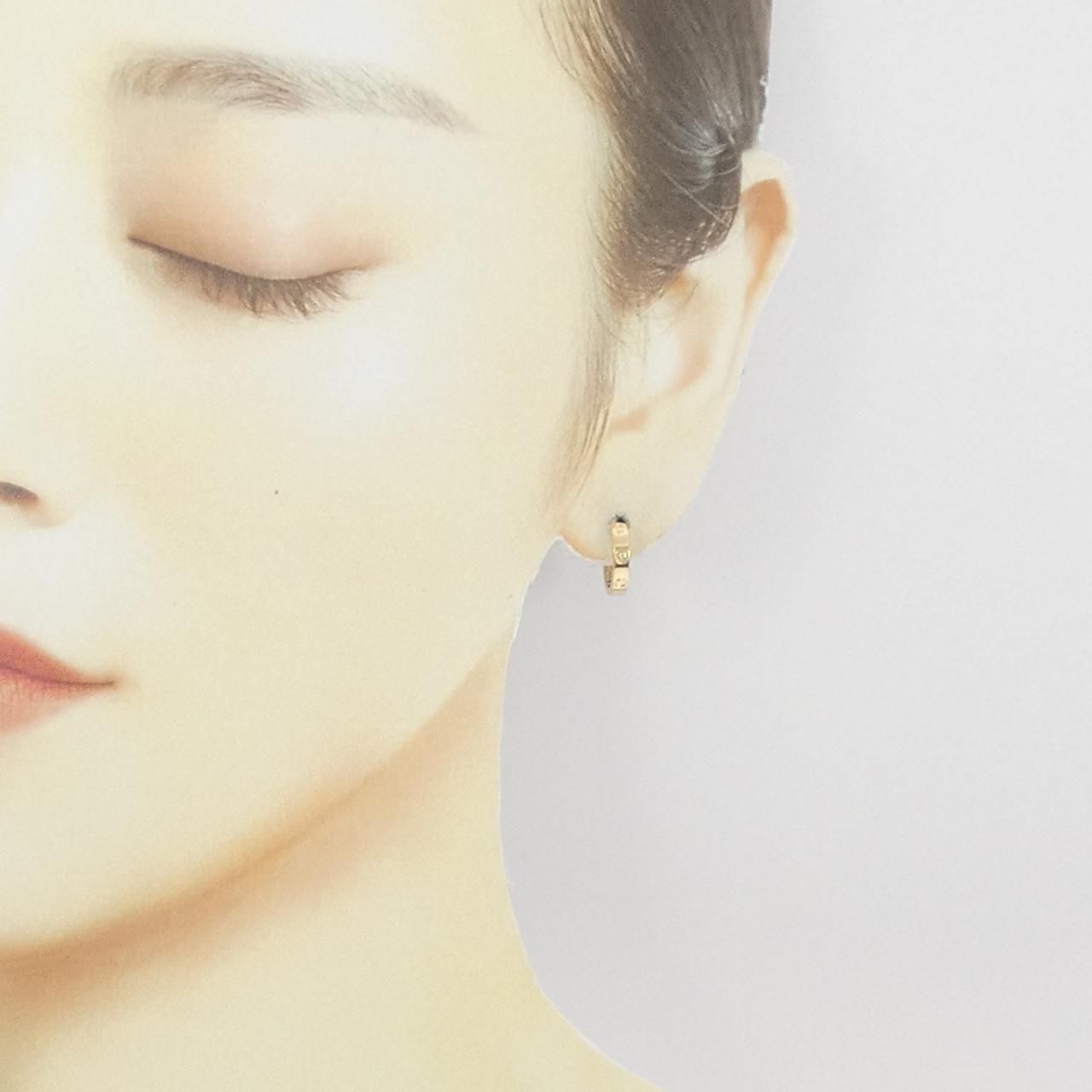 Cartier カルティエ ミニラブピアス K18WG 片方 Cartier - カルティエ K18YG ピアス ミニラブ 片方のみの通販 by 株式