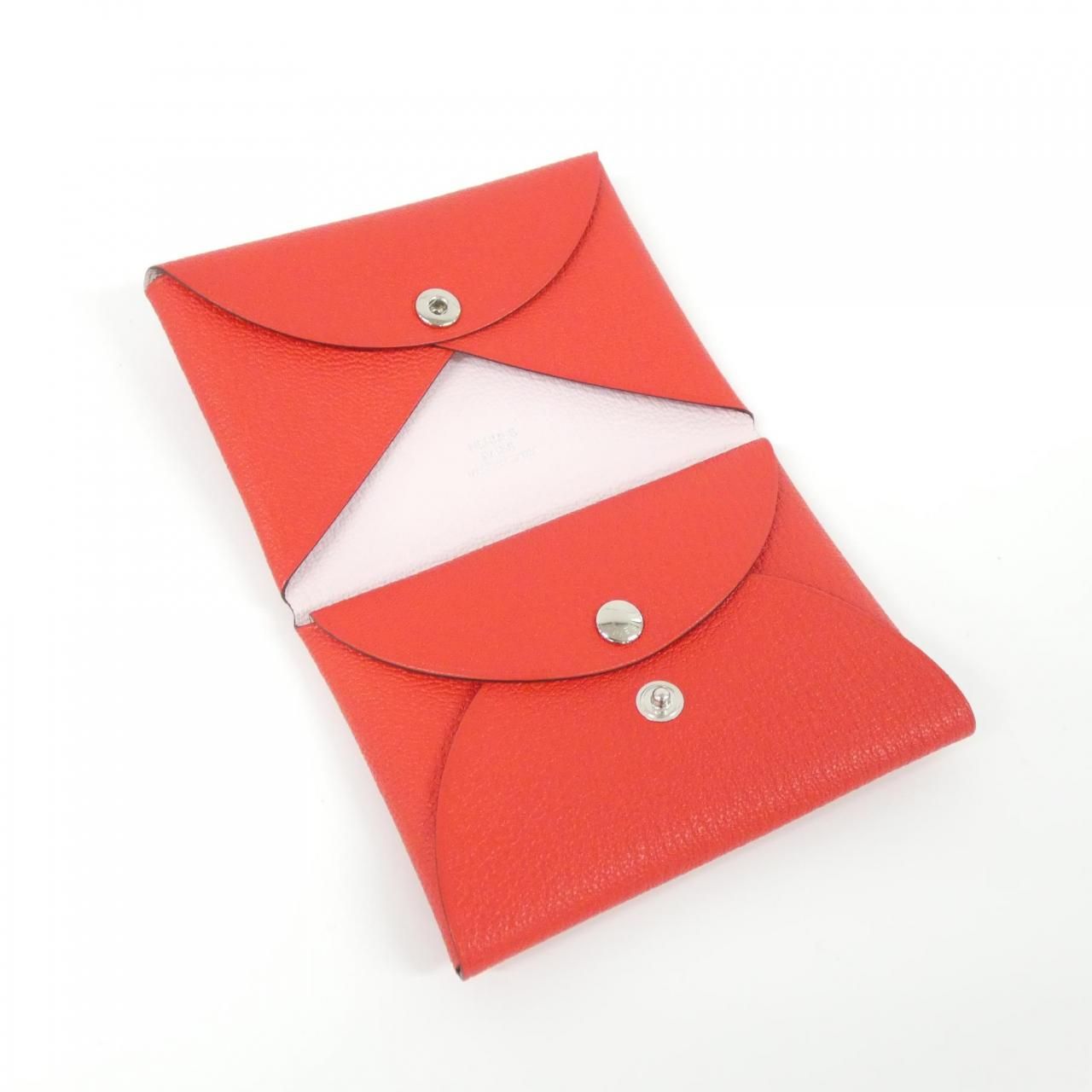 ♥品 エルメス カルヴィ デュオ ヴェルソ 083038CK コインケース