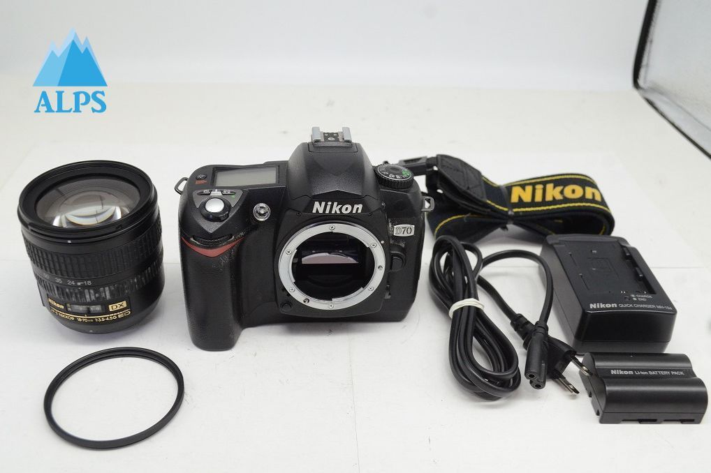 ✨激レアショット数たったの653回✨ニコン D70 レンズセット✨ 激レア