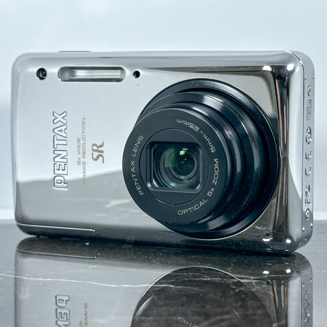 【美品】Pentax Optio S1 SR シルバー　動作確認済み 美品】Pentax Optio S1 SR シルバー◎ - メルカリ
