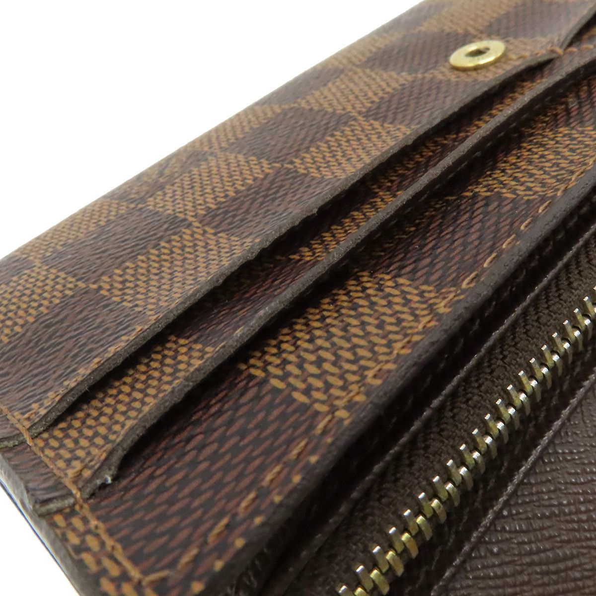 ルイヴィトン LOUIS VUITTON 長財布 ポルトフォイユ サラ ダミエ 