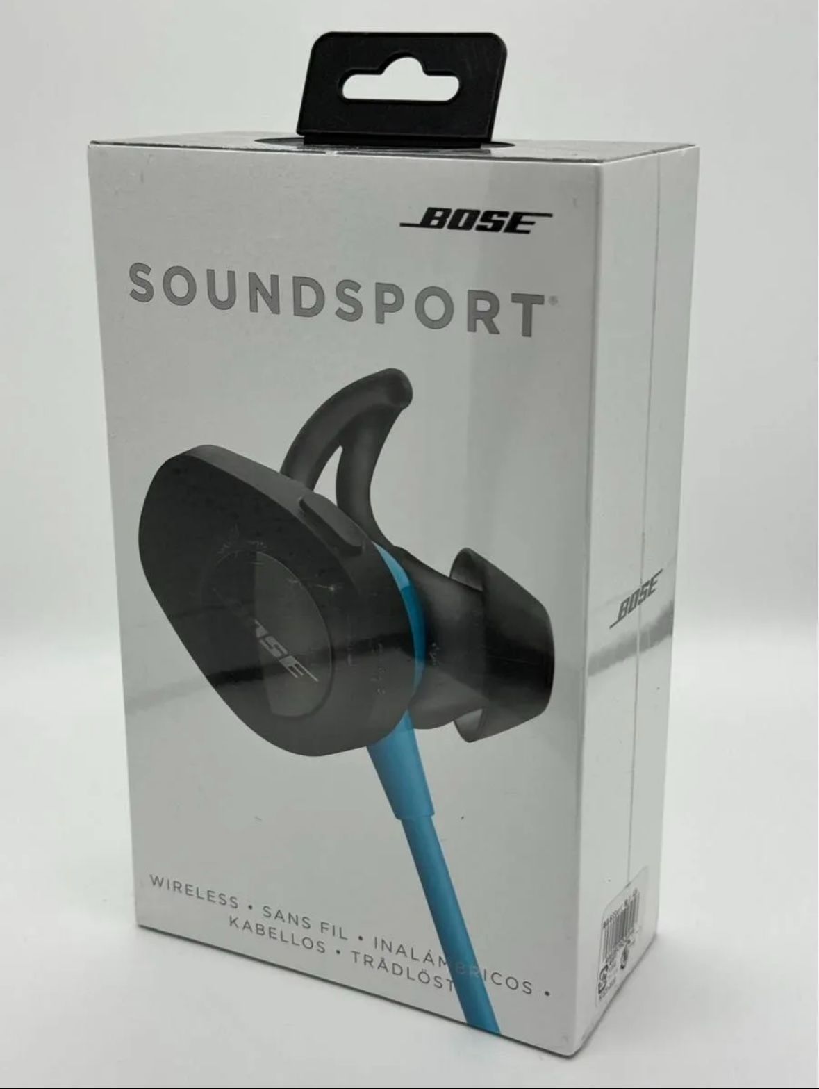 Bose ワイヤレスイヤホン Sound Sport Bluetooth マイク付き アクアブルー 防滴 - メルカリ