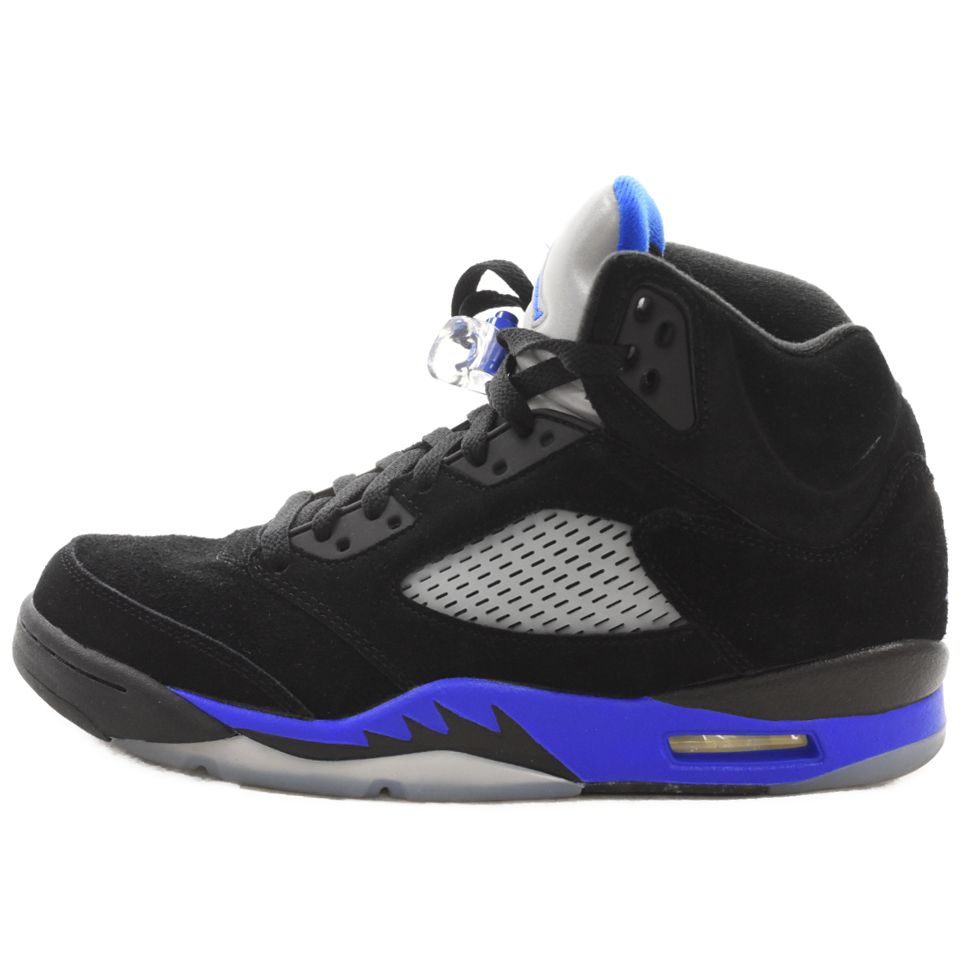 NIKE (ナイキ) AIR JORDAN 5 RETRO エア ジョーダン 5 レトロ ハイカットスニーカー ブラック US8.5/26.5cm CT4838-004
