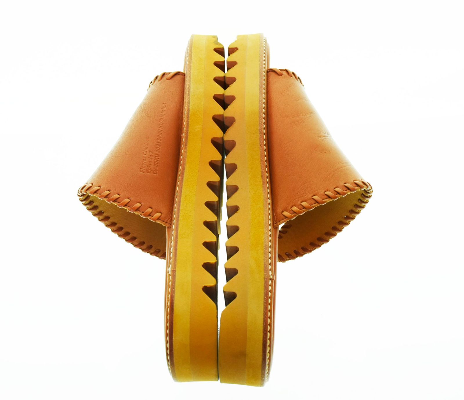 ダイリク DAIRIKU 21SS Billy Hand Stitch Sandal サンダル 茶 メンズ