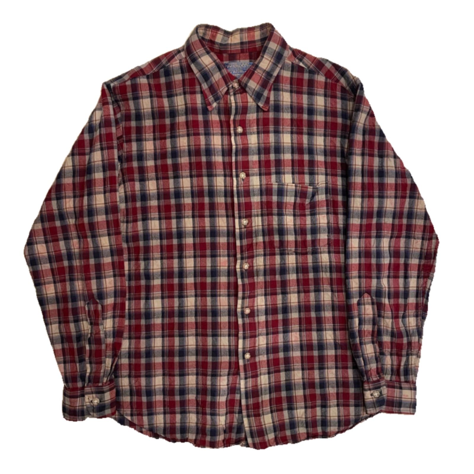 【限定価格】70's 70s pendleton ペンドルトン ヴィンテージ ウールシャツ チェックシャツ