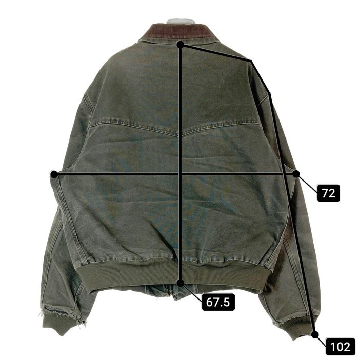 Carhartt サンタフェジャケット J14MOSモスグリーン 2001年 00´s