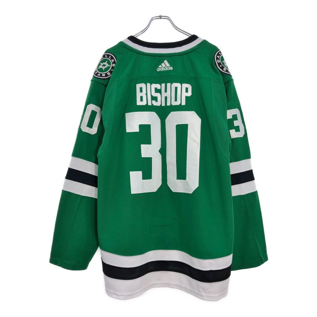  アディダス NHL ダラス・スターズ ホッケーシャツ ユニフォーム プロチーム ホッケー スポーツ グリーン(メンズ 56)中古 古着 U6106 adidas アディダス NHL ダラス・スターズ ホッケーシャツ ユニフォーム