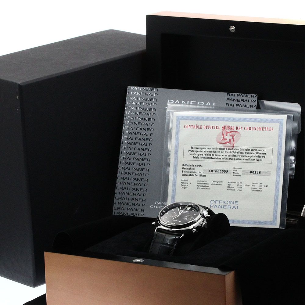 パネライ PANERAI PAM00214 ラジオミール ラトラパント クロノグラフ