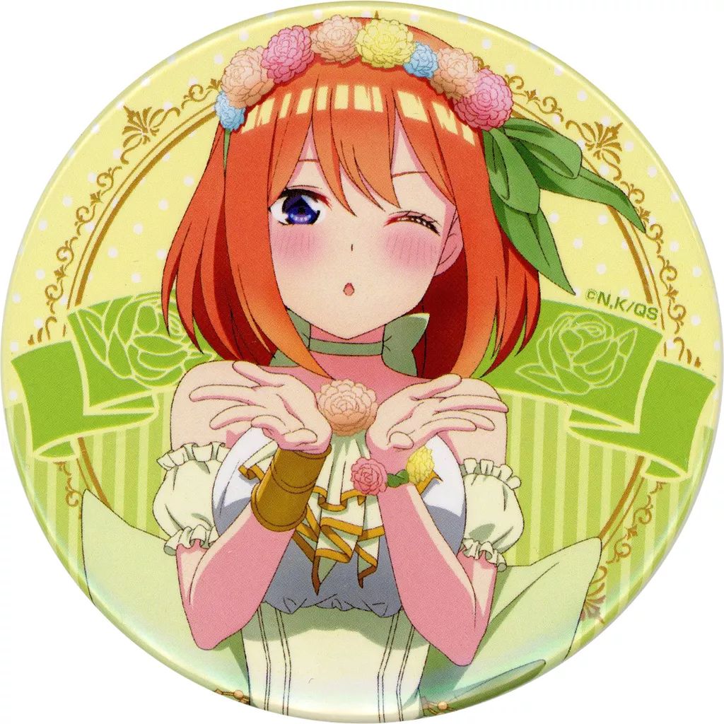 中古】バッジ・ビンズ 中野四葉/上半身 缶バッジ 「五等分の花嫁