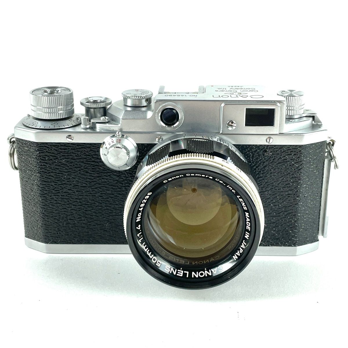 キヤノン Canon IVSB型 + 50mm F1.4 Lマウント L39 フィルム レンジファインダーカメラ 【中古】