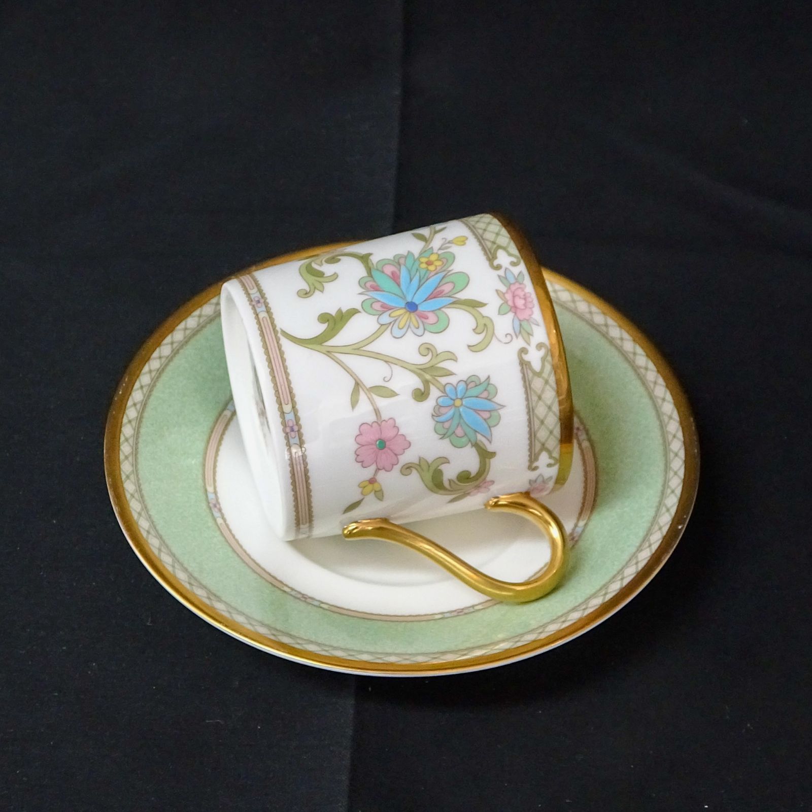 ノリタケ　ヨシノ　デミタスカップ　２客 NORITAKE ノリタケ キッチン・食器 デミタスカップ＆ソーサー ヨシノ