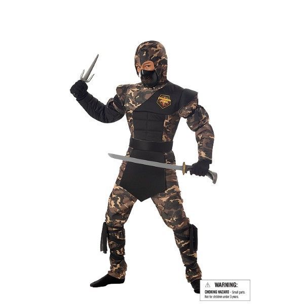 SPECIAL OPS NINJA  忍者　和風　衣装、コスチューム S　子供男性用　コスプレ