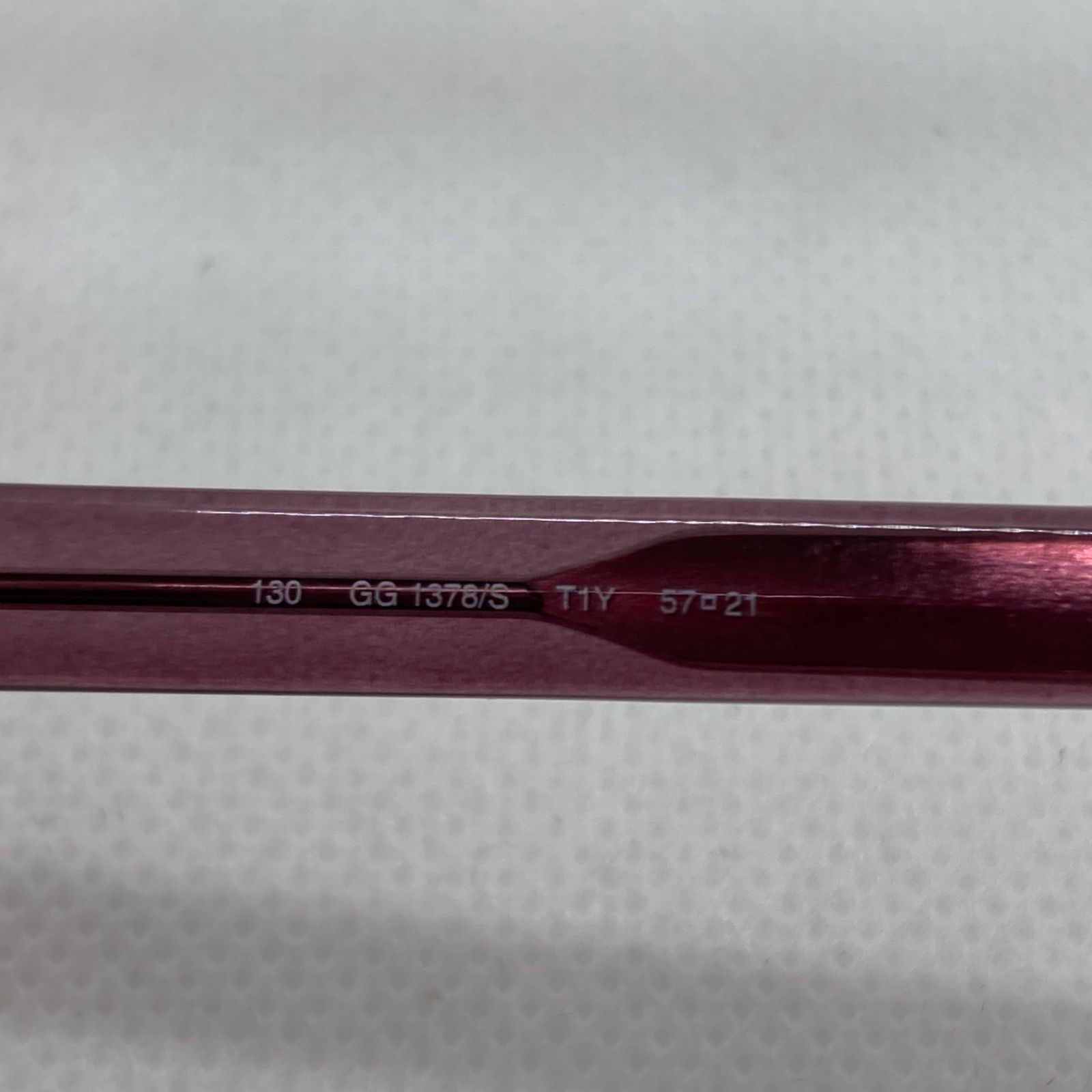 GUCCI グッチ サングラス パープル GG1378/S - メルカリ