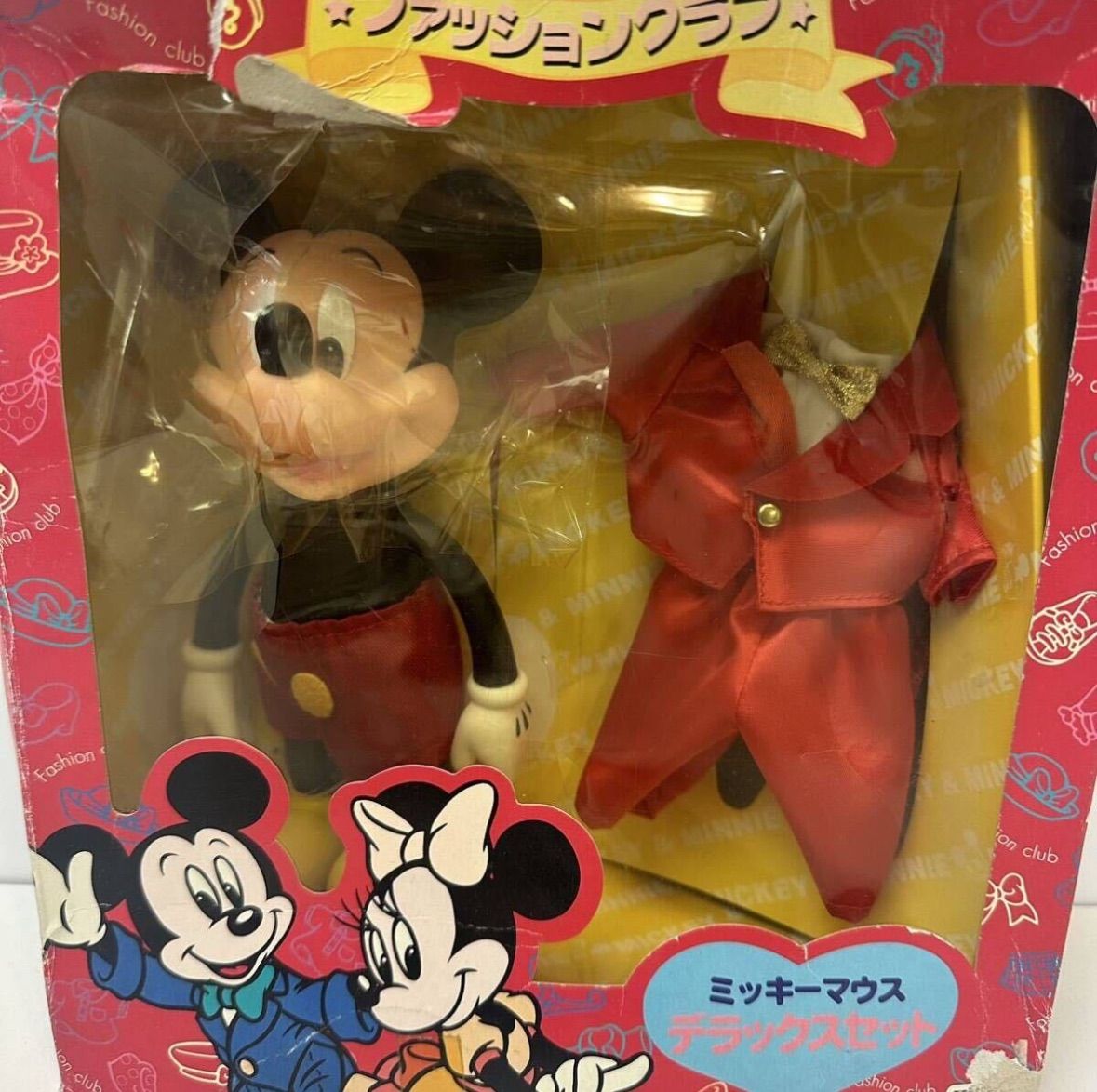 昭和レトロ 未使用 ミッキーマウスデラックスセット ファッションクラブディズニー フィギュア TAKARA タカラ インテリア Disney  ヴィンテージトイ 年代物 希少 - メルカリ