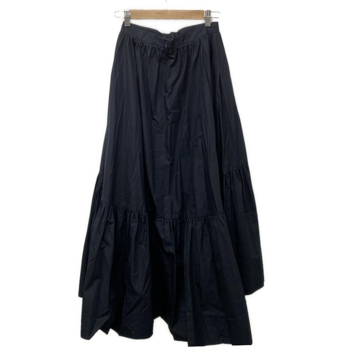 PATOU パトゥ ロングスカート サイズ38 M レディース - 黒