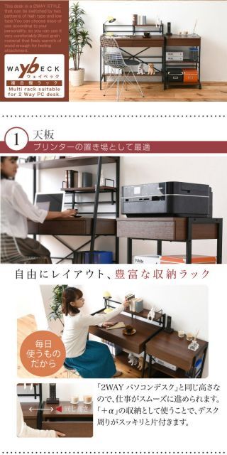 2WAY パソコンデスク