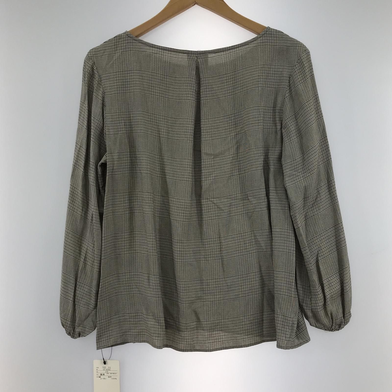 美品 COUP DE CHANCE クードシャンス タグ付きブラウス size38/M 