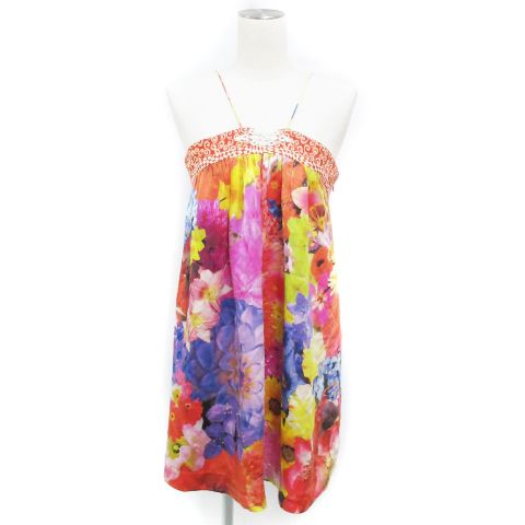 シンシアローリー CYNTHIA ROWLEY キャミソールワンピース フレア 